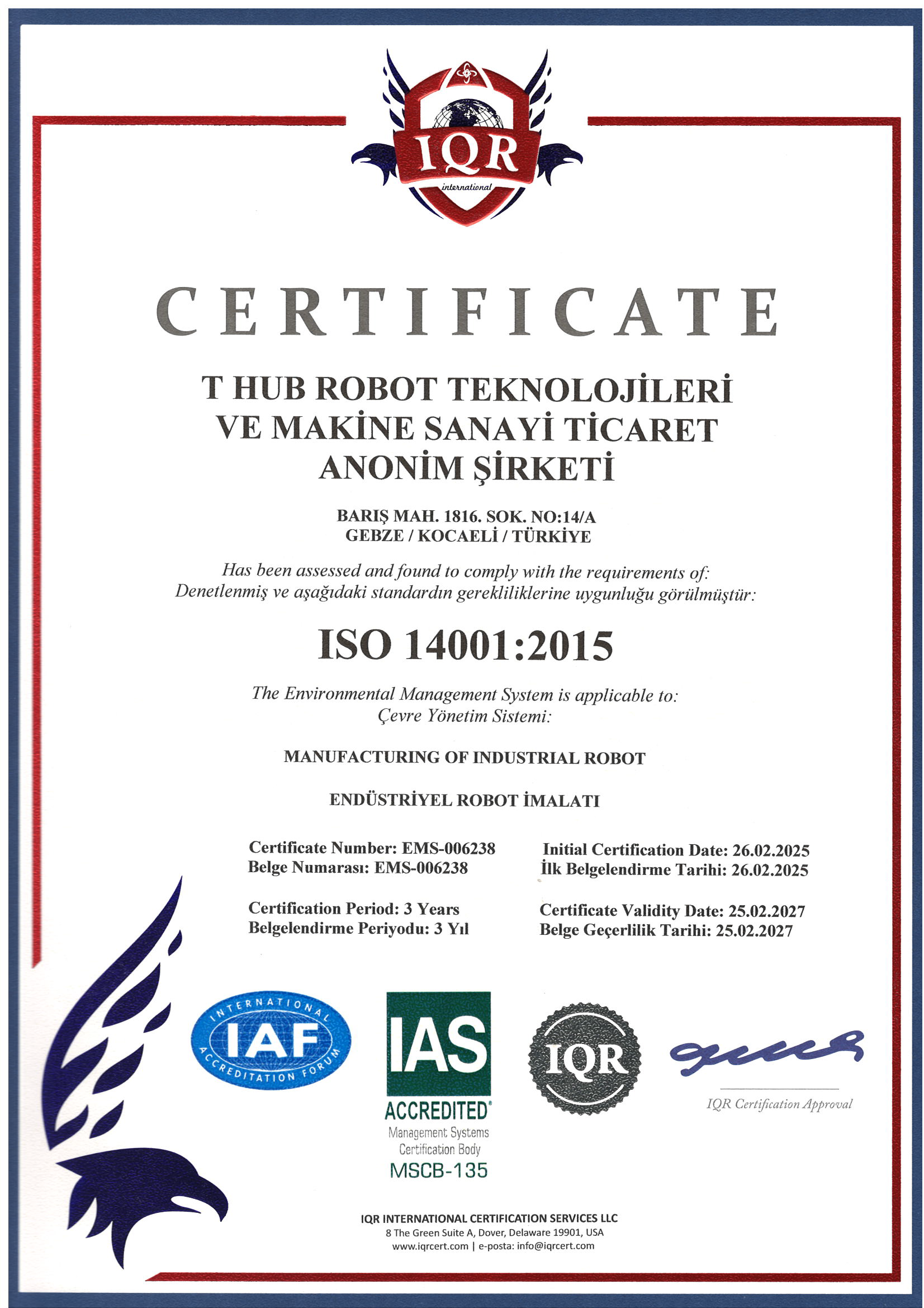 ISO 14001:2015